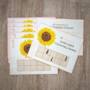 Sunflower Ten-Frames Counting - Single Activity