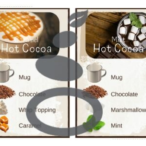 Hot Cocoa Recipe Set
