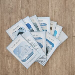 STEAM cards - Winter Ice Structures