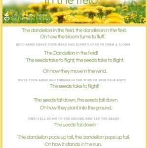 "The Dandelion in the Field Song"