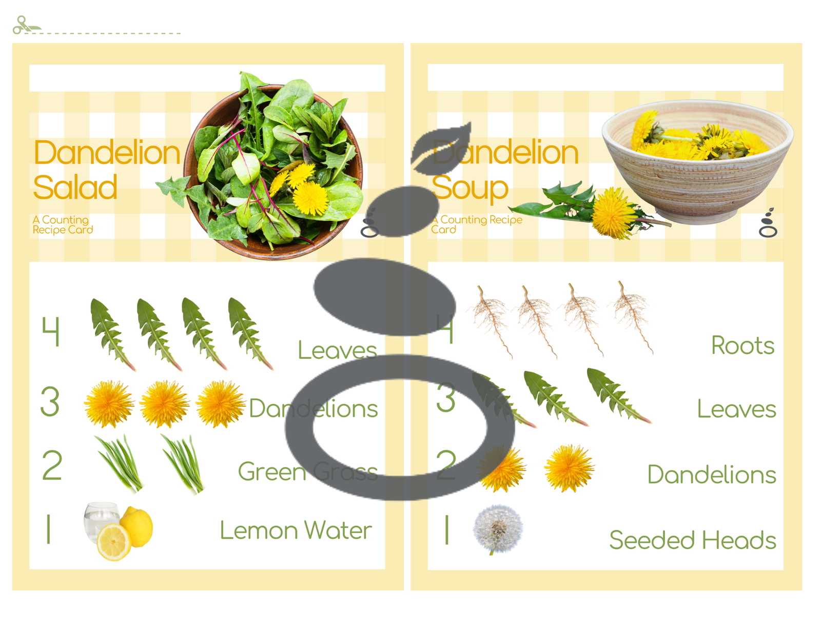 Dandelion Recipe Set - Early Explorers - Image 2