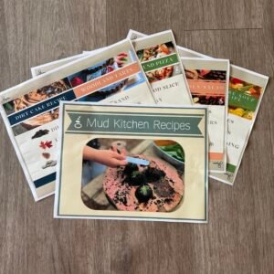 Mud Kitchen Recipe Set - International Mud Day Special