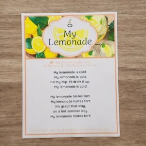 "My Lemonade" Song - FREEBIE ALERT - Early Explorer